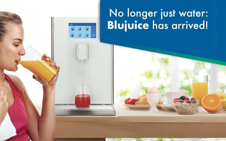 No longer just water: Blujuice has arrived!