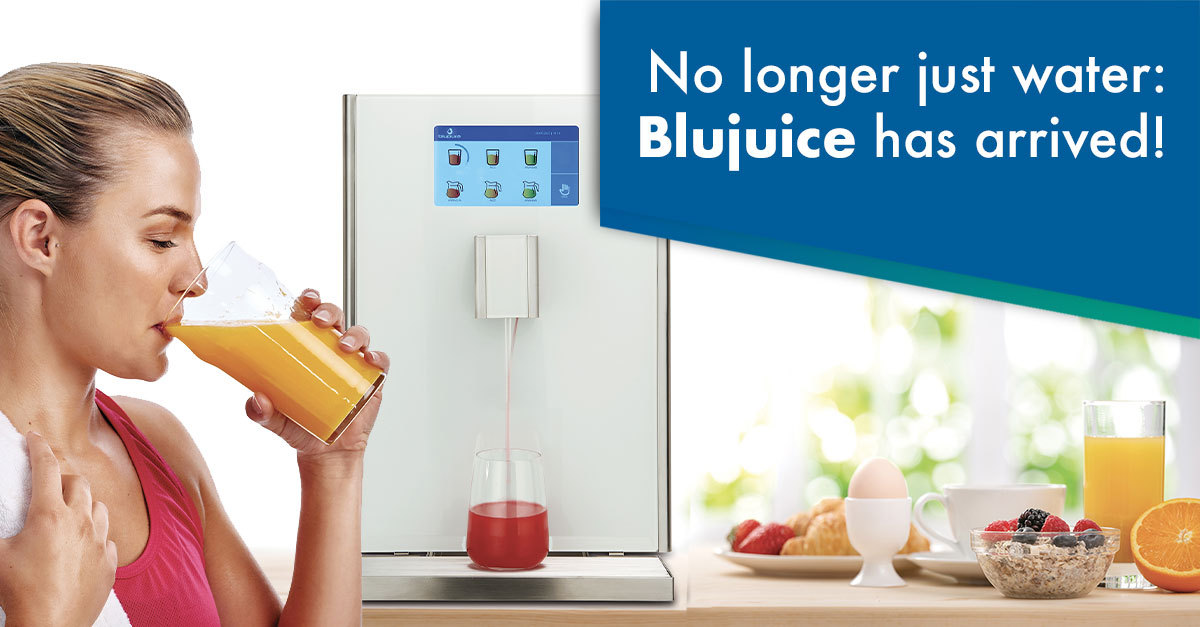 No longer just water: Blujuice has arrived!