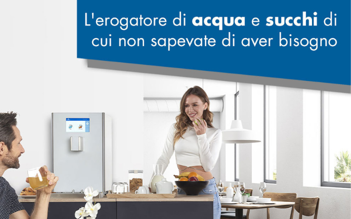 L’erogatore di acqua e succhi di cui non sapevate di aver bisogno