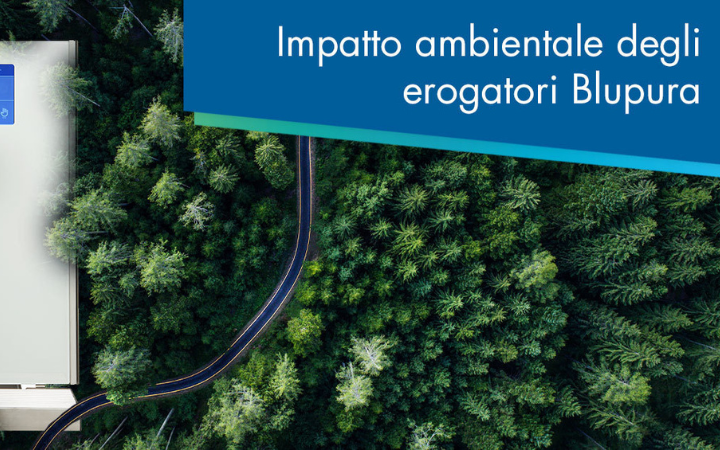 Impatto ambientale degli erogatori Blupura