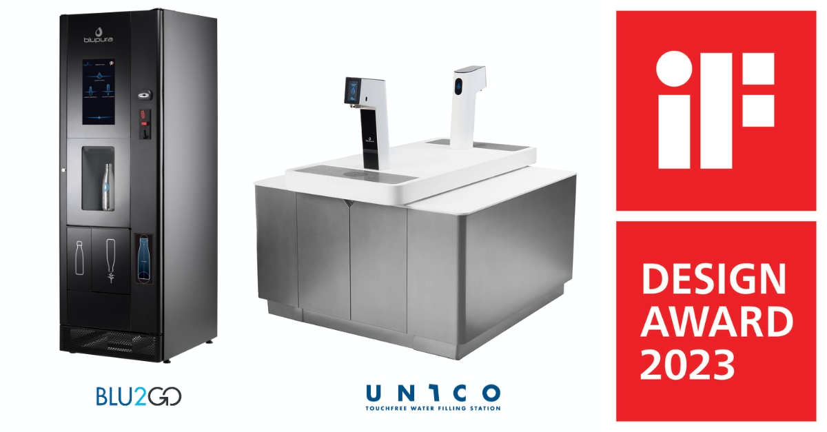 Blupura wins the prestigious iF Design Award 2023