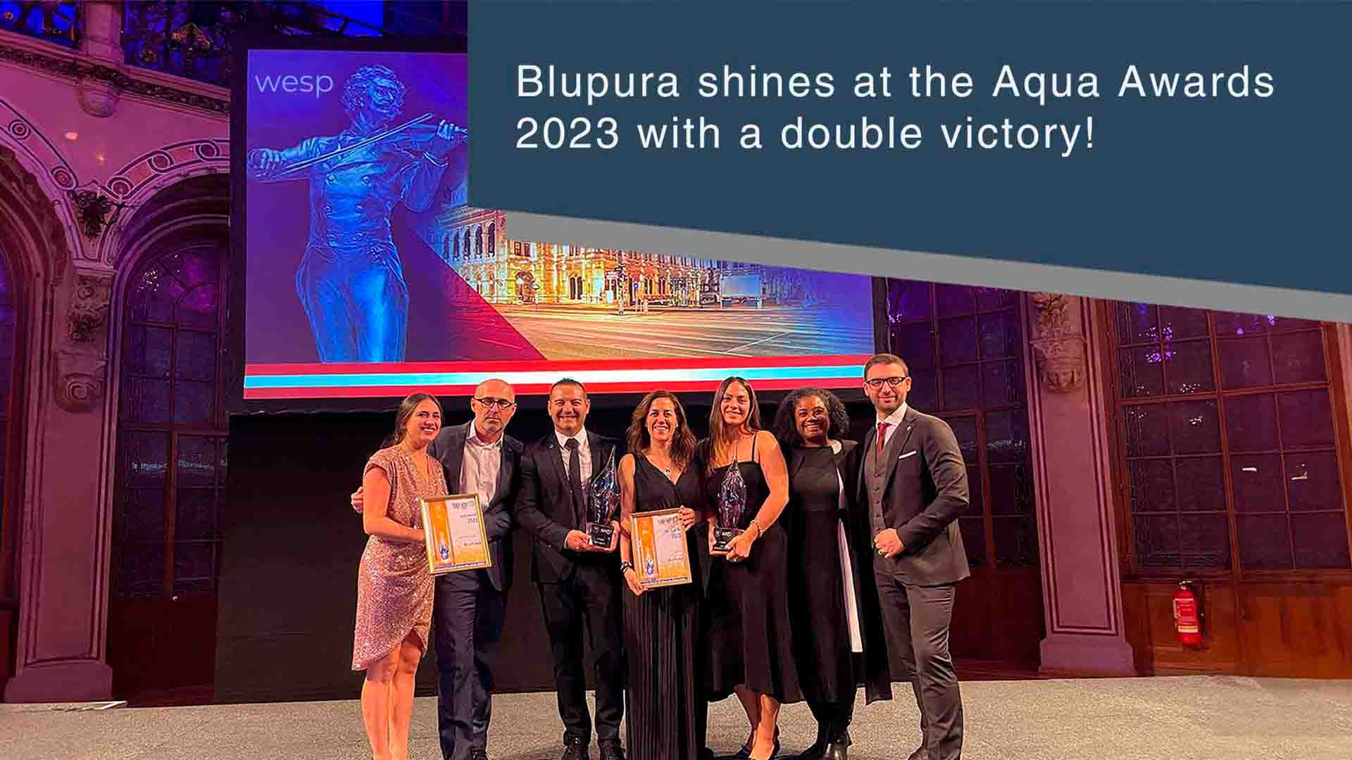 Double Triumph for Blupura at the AquaAwards 2023