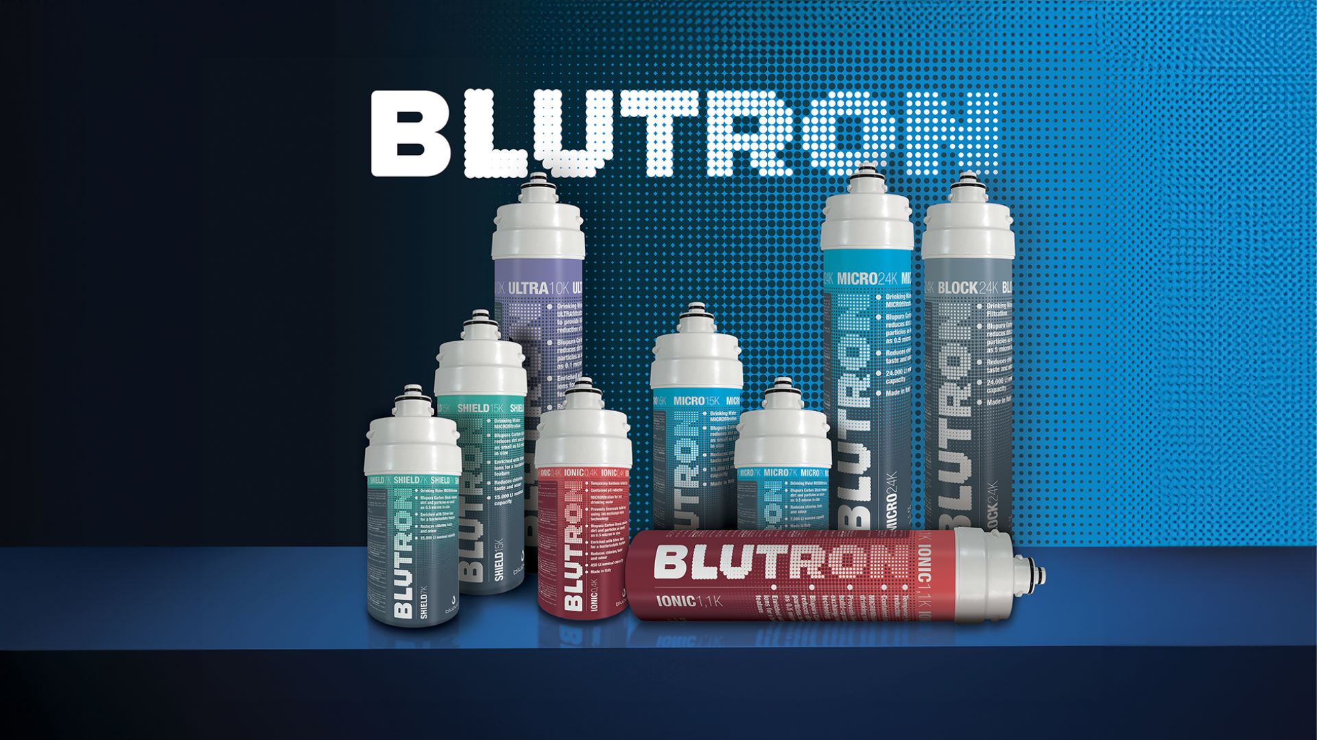 Blutron: the first filter line by Blupura