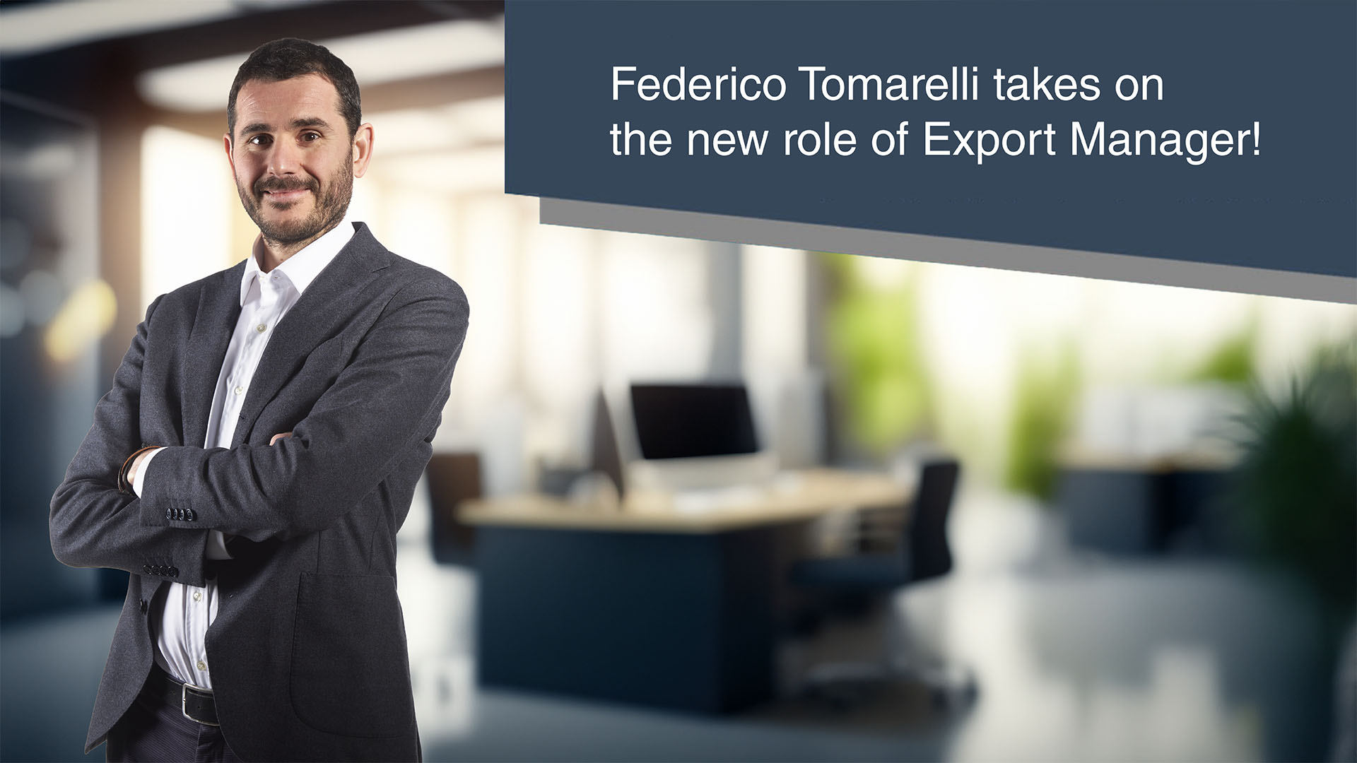 Federico Tomarelli appointed as new Export Manager