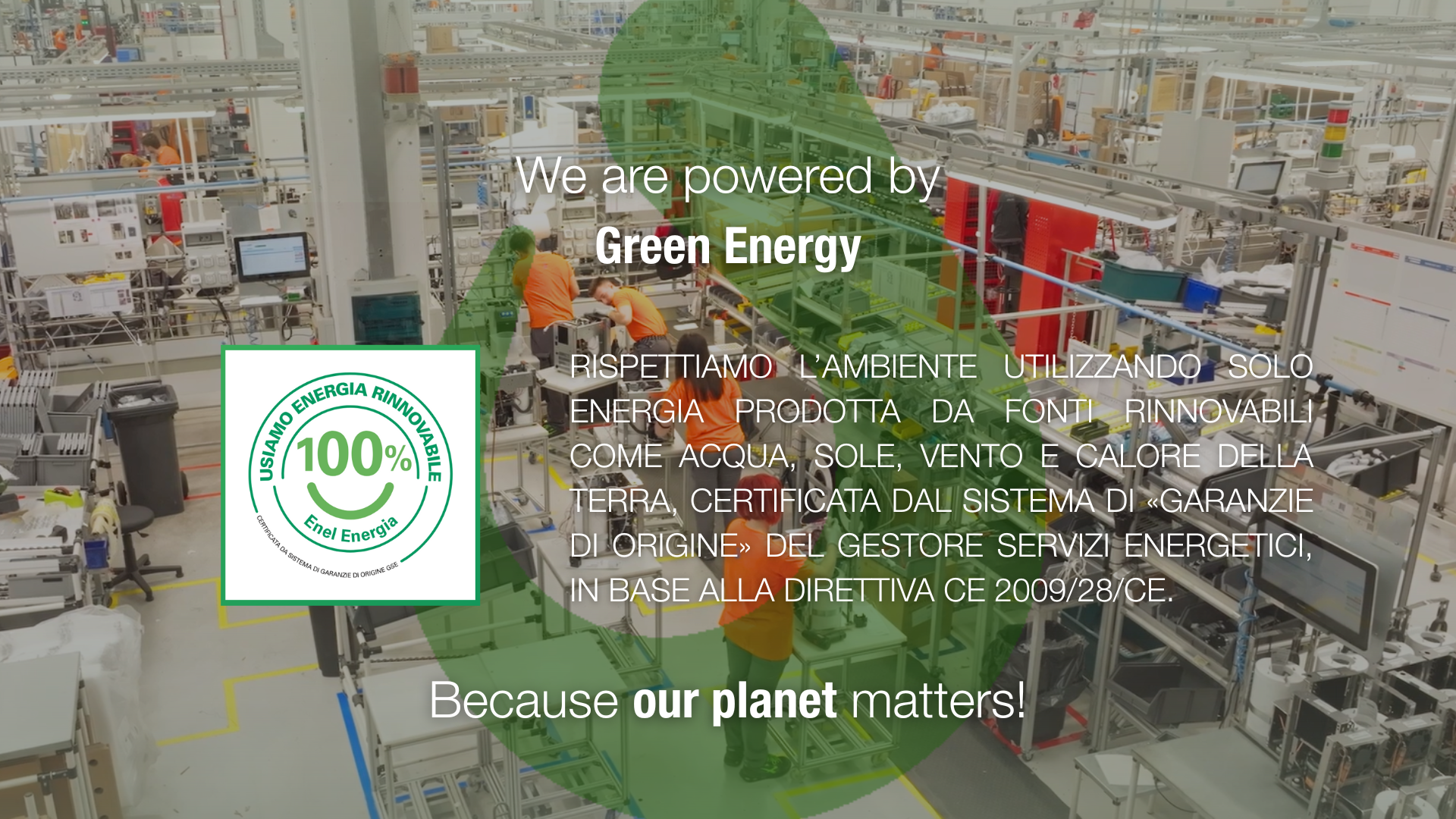 Certificazione Green Energy (Presentazione)